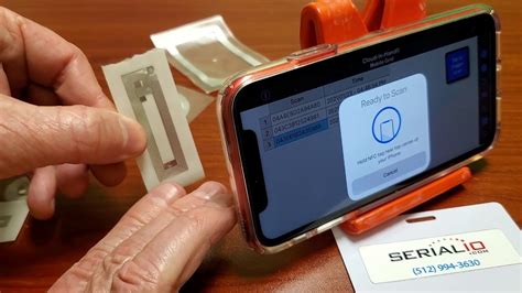 how to test rfid with phone without scanner|read rfid tag with iphone.